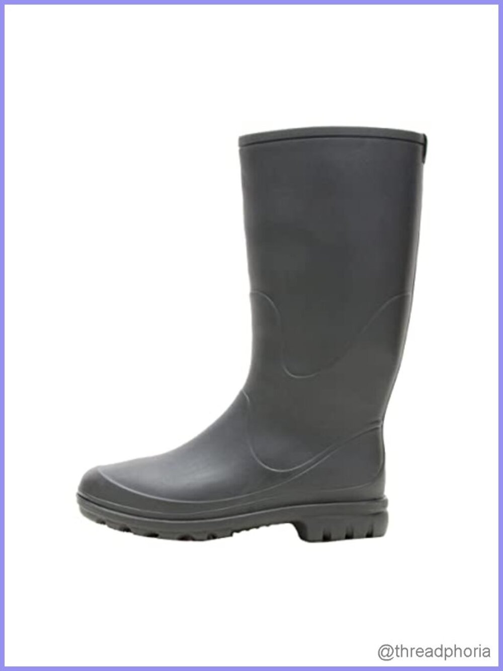 Kamik Miranda Wide Calf Rain Boot Waterproof Pull-On Mid-Calf